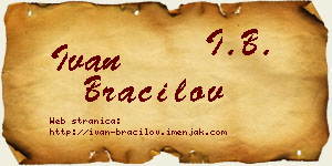 Ivan Bracilov vizit kartica